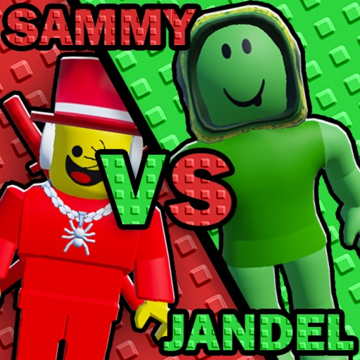 JANDEL VS SAMMY BATTLE official Roblox game thumbnail