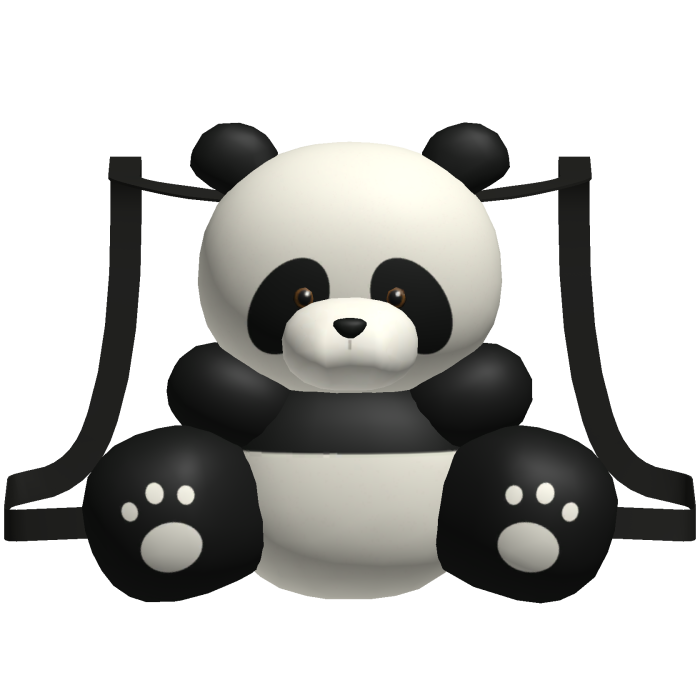 Black Panda Bear Plushie [1.0]