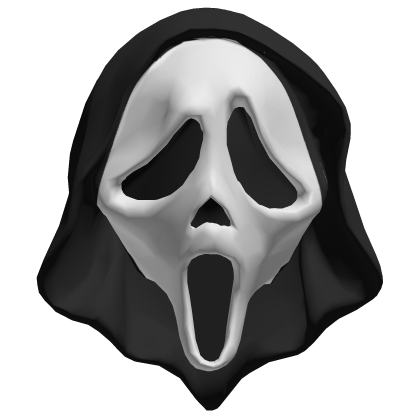 Ghostface Hood Halloween White Scream Horror Mask