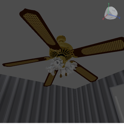 1950s House With Ceiling Fans