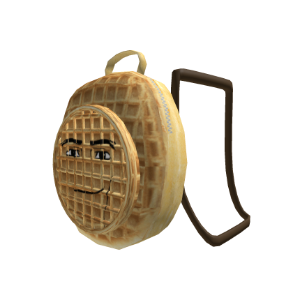 Man Face Waffle Backpack Roblox item
