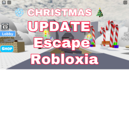 ❄️ CHRISTMAS Update escape robloxia obby   [BETA]