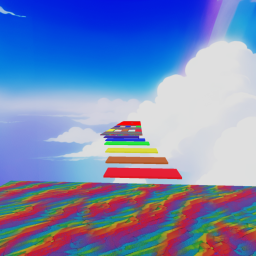 Rainbow Run Obby