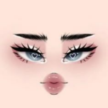 Cute Girl Face Roblox decal