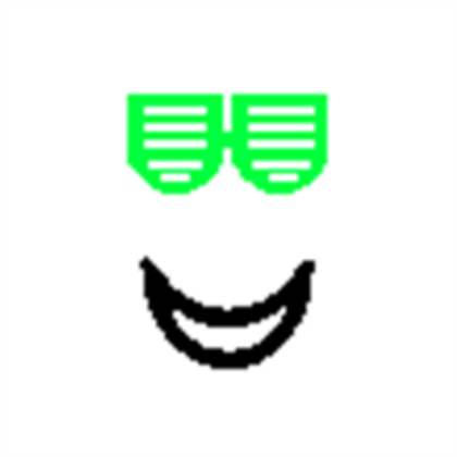 Green Shuttershades Roblox decal