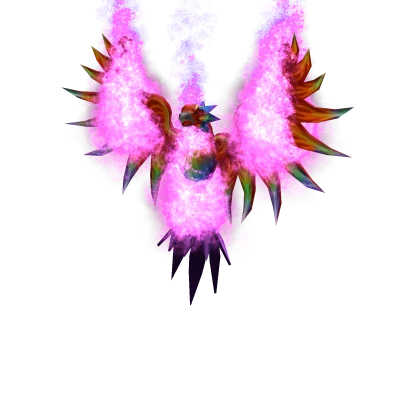 Neon Rainbow Phoenix