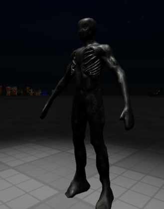 Rigged Monster preview 2