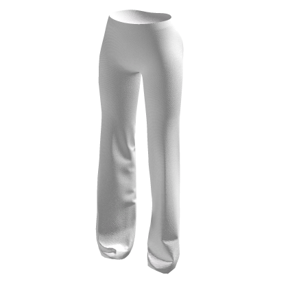 White Flared Pants thumbnail