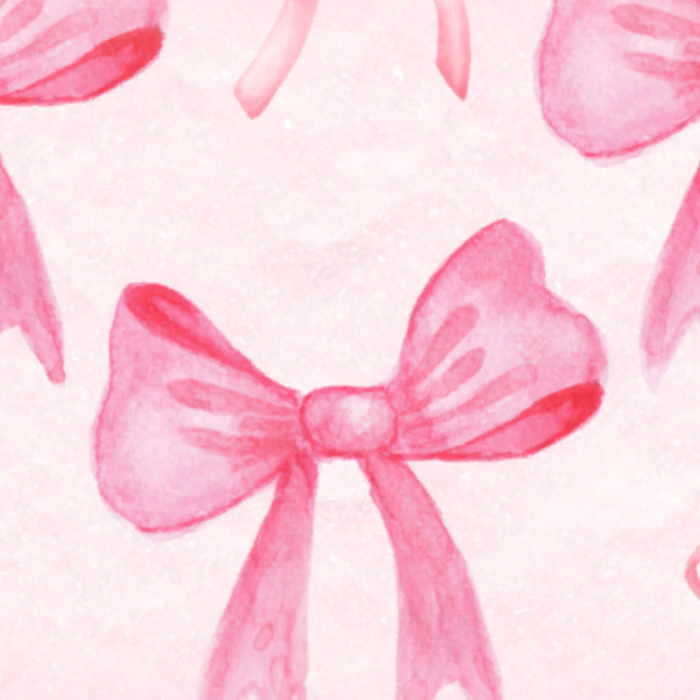 Pink Ribbons Bows Cute Kawaii