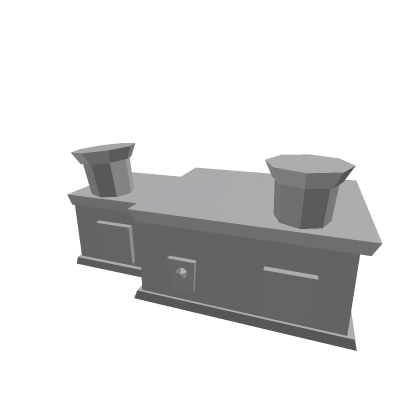 Low Poly Gold Machine