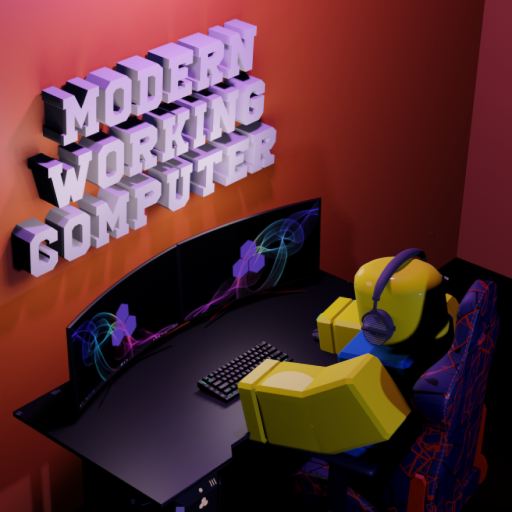 Modern Working Computer - OS | New Update 🏡 official Roblox game thumbnail