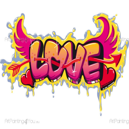 Love Graffiti Roblox decal
