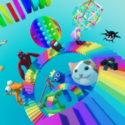 Happy Cartoon Parkour Obby! 🌟 50 Stages!
