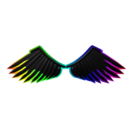 cartoony rainbow wings thumbnail