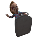 SCARRED ANGRY CHUCKY BACKPACK