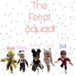 The ferret squad group!