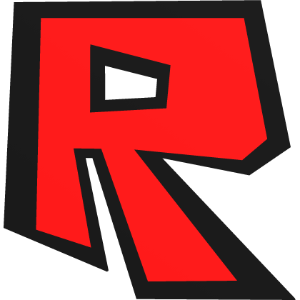 Black and Red Retro Classic Roblox Pin