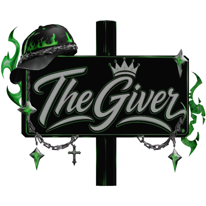 The Giver, Sign; Black, Green, Silver