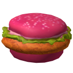 eating Squid Game KFC chicken burger 