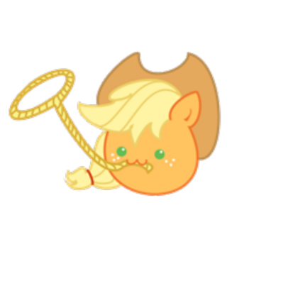 chibi applejack for CuteAmanda101Red Roblox decal
