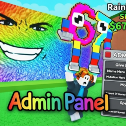 Free Admin Escape Tsuami For Brainrot X99999 Modde