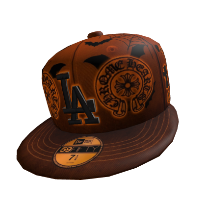 Halloween Tilted Fitted Hat