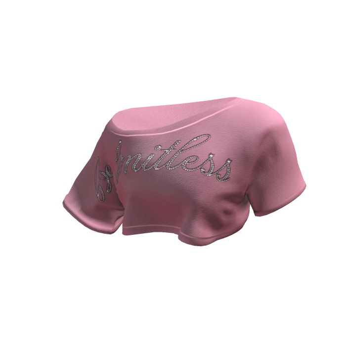 Baddie Off Shoulder Crop Top PINK