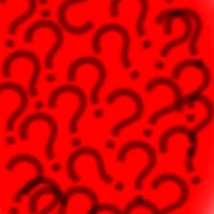 red question marks