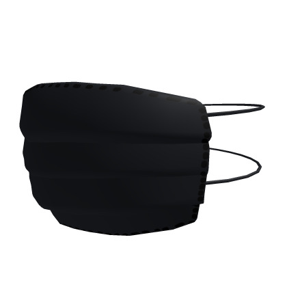 Black Medical Mask Roblox item
