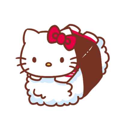 Hello kitty loud sushi Roblox decal