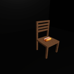 Hot Dog In A Chair