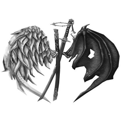 Duality Angel & Demon Wings Katana