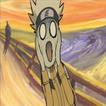 The Naruto Scream Roblox decal
