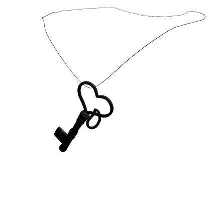 Number Nine Crying Heart Key Necklace | Roblox Item - Rolimon's