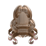Adorable Loose Long Curls Hair (Golden Blonde)