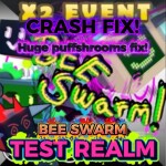CRASH FIX!!!! Bee Swarm Simulator Test Realm!