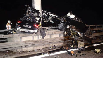 Audi rs6 crash
