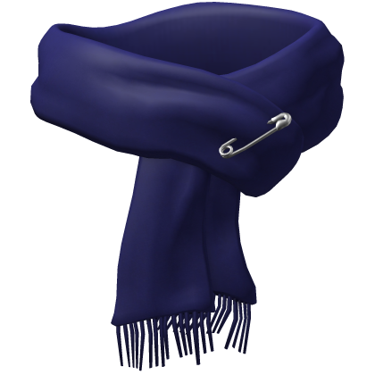 Blue Winter Scarf