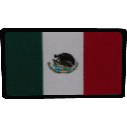 Mexico Flag Patch, Full Colour [R] Roblox item