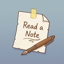Read a Note icon