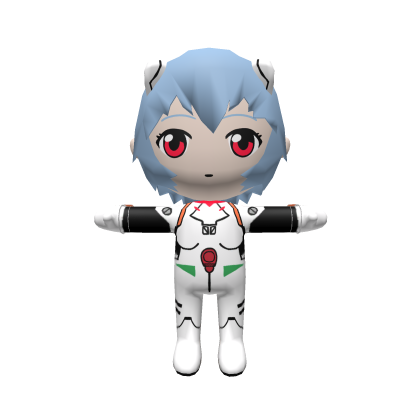 Blue Hair Girl Plush Roblox item