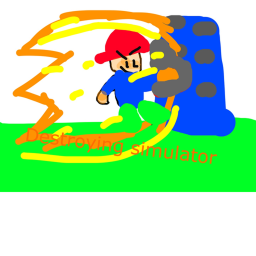 Destroying simulator