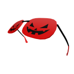 Halloween Sunglasses Raised (Red)