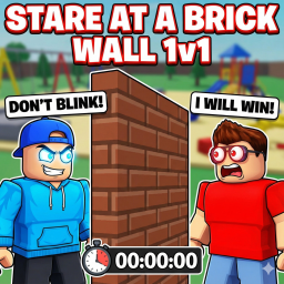Stare at a brick wall 1v1