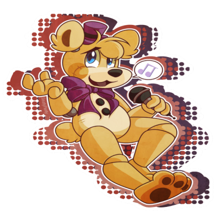 FredBear (TransParent) Roblox decal