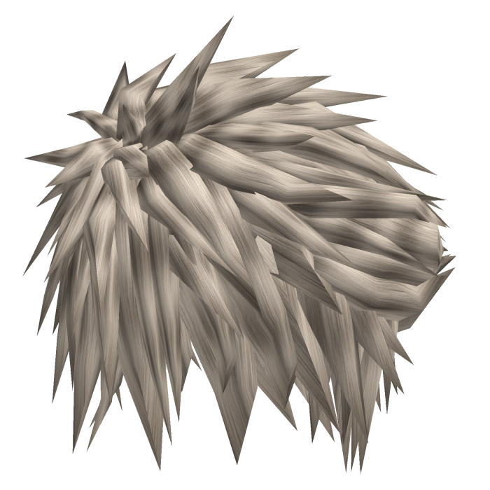 final fantasy cloud strife spiky hair 