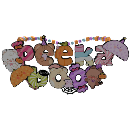 peeka/boo 1.0 halloween