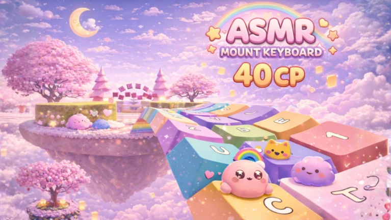 [ASMR FREE AVA] MOUNT KEYBOARD x350