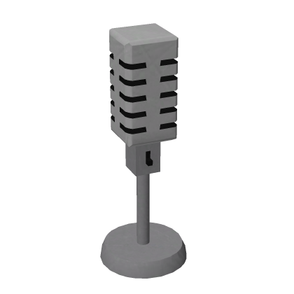 Vintage Radio Talk Show Microphone