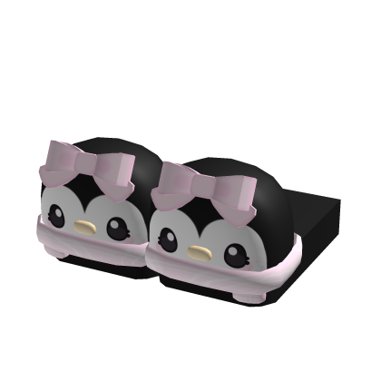 ꣑୧ ˚｡ 1.0 cutesi pink winter baby penguin slippers thumbnail